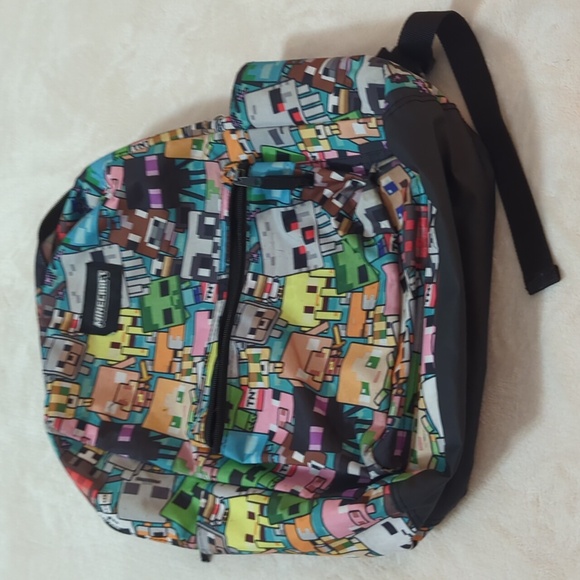 Minecraft Kids Backpack - Multicolor - Picture 2 of 6